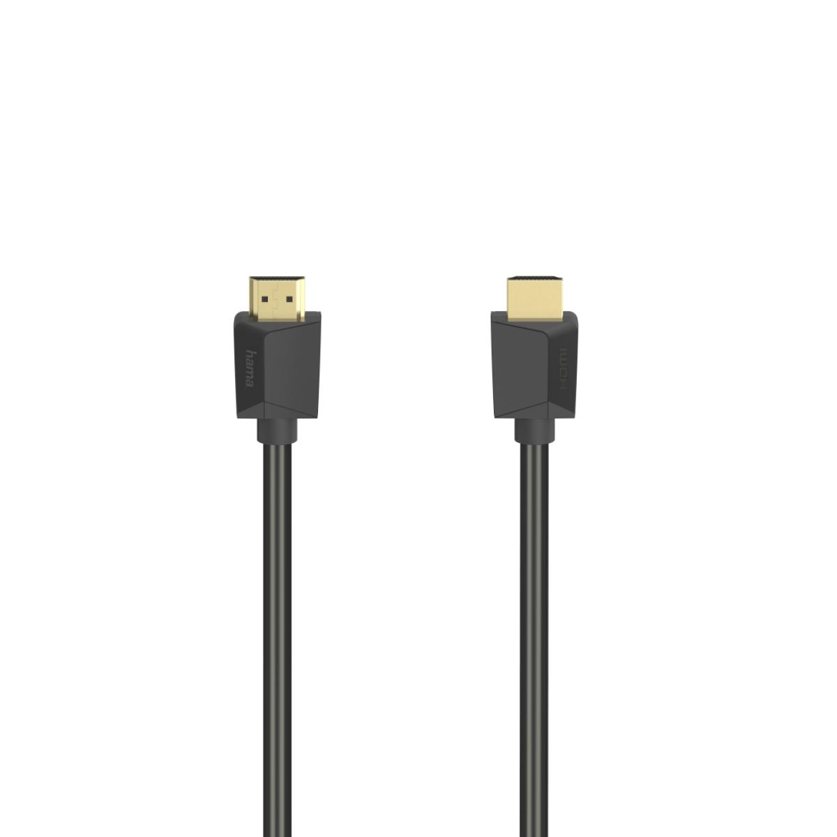 Hama High-Speed HDMI Cable, 4K, Plug - Plug, Ethernet, 5.0 m