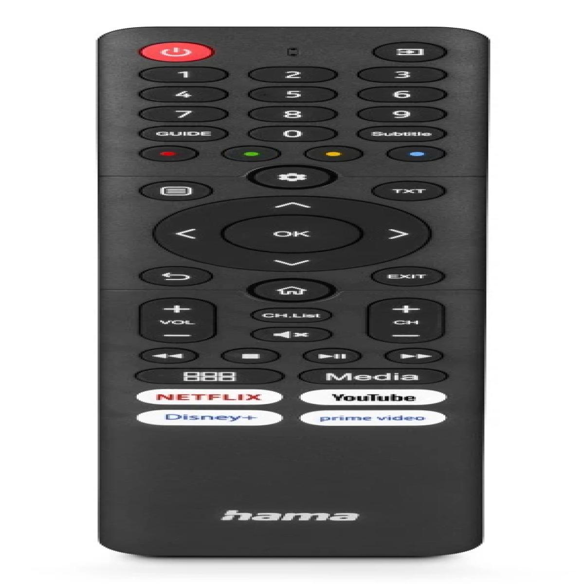 Hama 00221067 remote control IR Wireless TV Press buttons