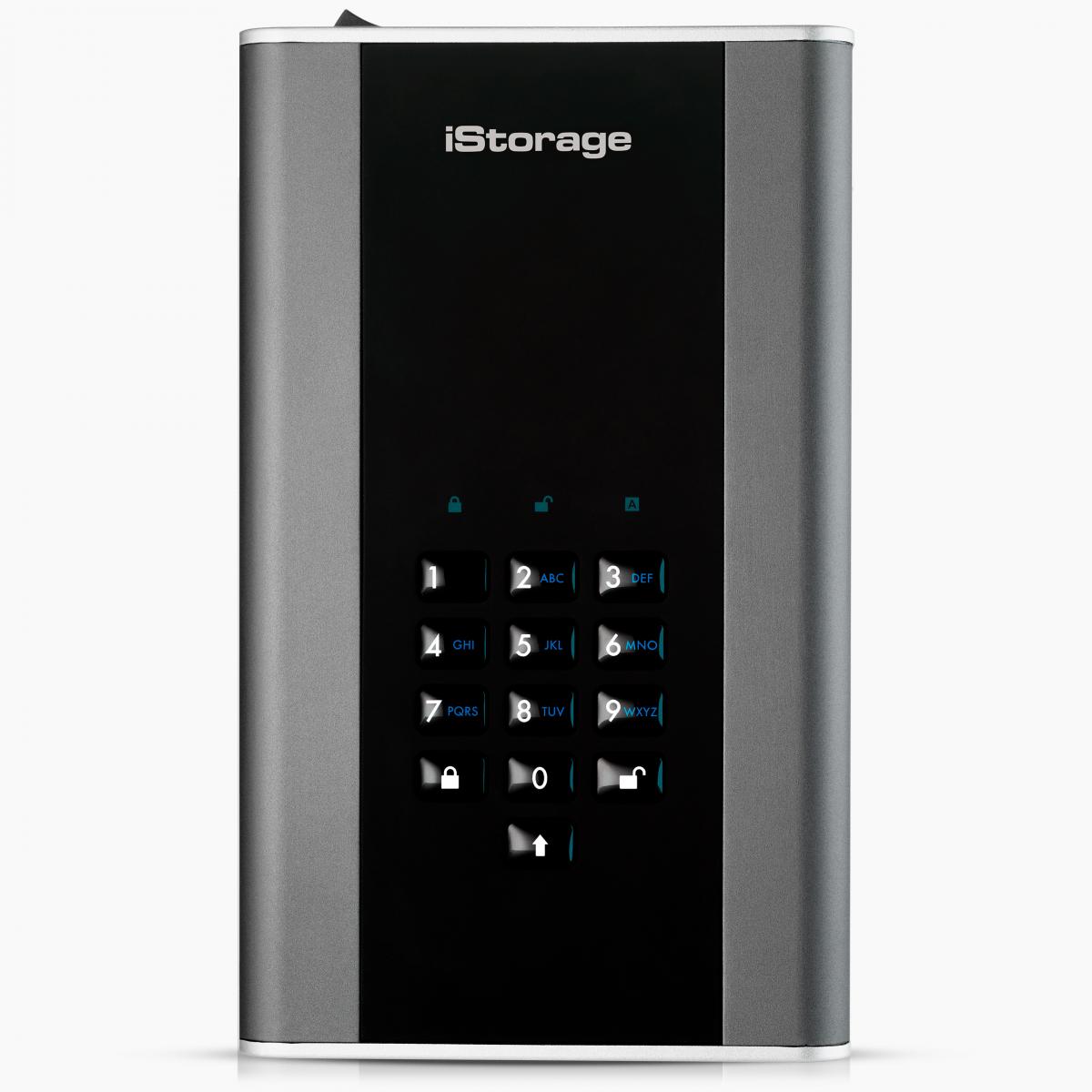 iStorage diskAshur DT² HDD 26TB | Secure Portable Desktop Drive |FIPS 140-2 Level 2, NCSC CPA, NLNCSA BSPA & NATO Restricted | AES-XTS 256-bit Hardware Encryption | Common Criteria EAL5+ (Hardware Certified) | PIN protected | OS & Platform Independent |G
