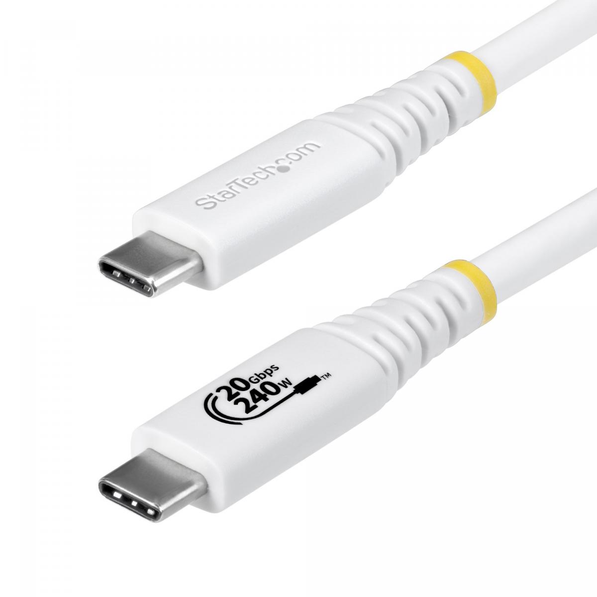 StarTech.com White USB4 Cable - 2m