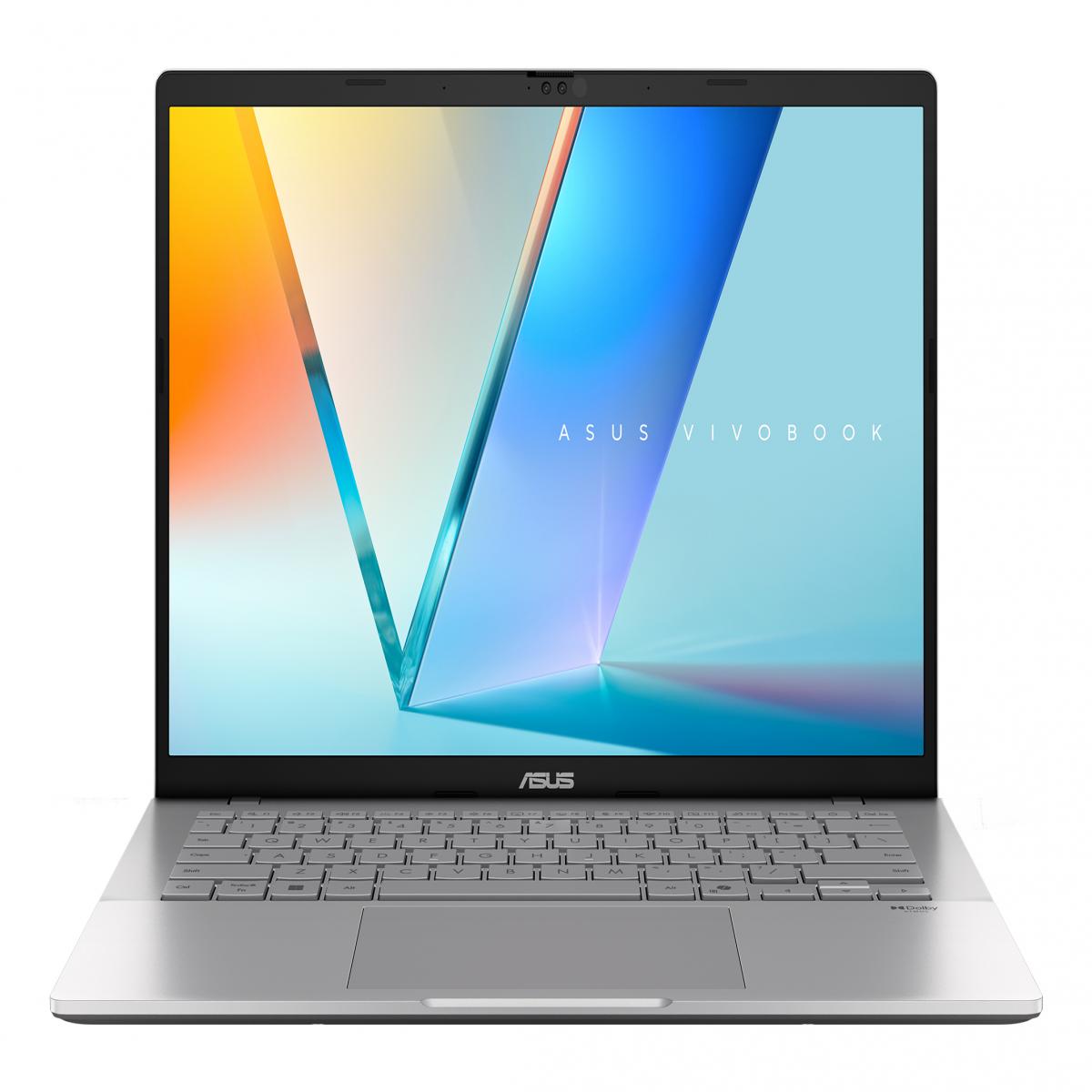 ASUS Vivobook S14 M3407HA-LY014W AMD Ryzen™ 7 260 Laptop 35.6 cm (14") WUXGA 16 GB DDR5-SDRAM 1 TB SSD Wi-Fi 6 (802.11ax) Windows 11 Home Silver