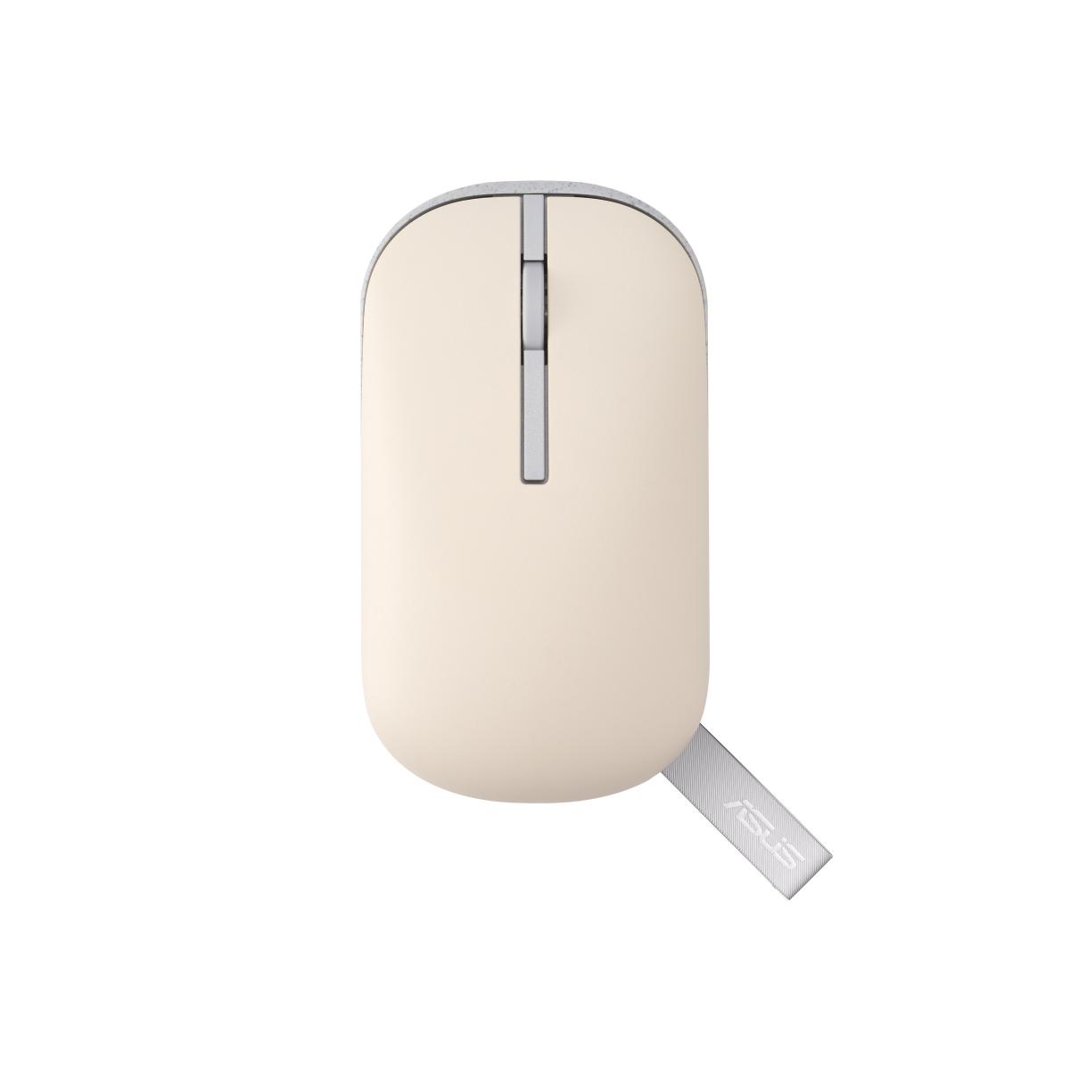 ASUS Marshmallow MD100 mouse Office Ambidextrous RF Wireless + Bluetooth Optical 1600 DPI