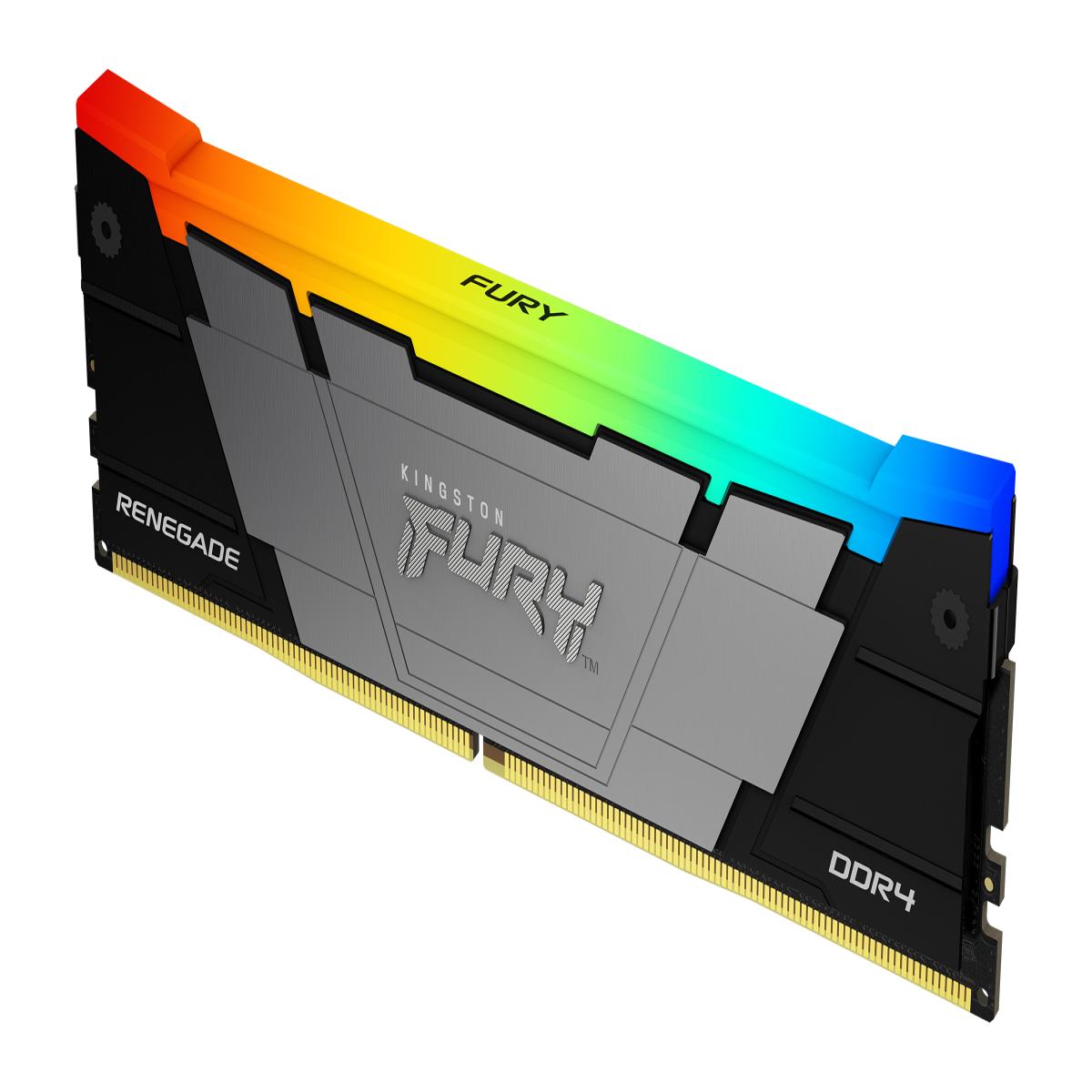 Kingston Technology FURY 8GB 4000MT/s DDR4 CL19 DIMM Renegade RGB