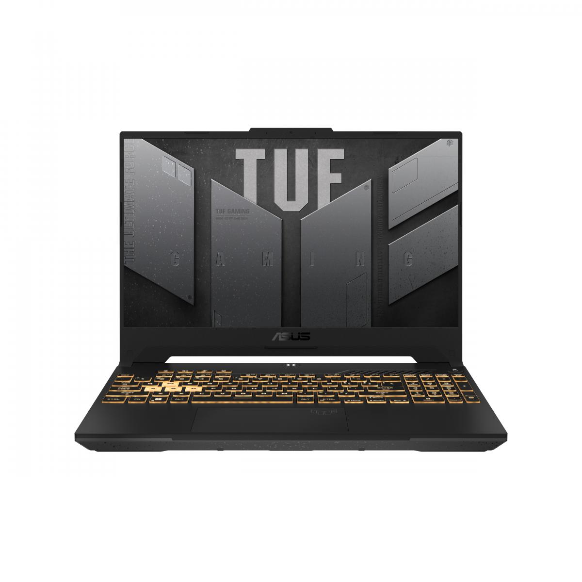 ASUS TUF Gaming F15 FX507ZV4-LP001W Intel® Core™ i7 i7-12700H Laptop 39.6 cm (15.6") Full HD 16 GB DDR4-SDRAM 512 GB SSD NVIDIA GeForce RTX 4060 Wi-Fi 6 (802.11ax) Windows 11 Home Grey
