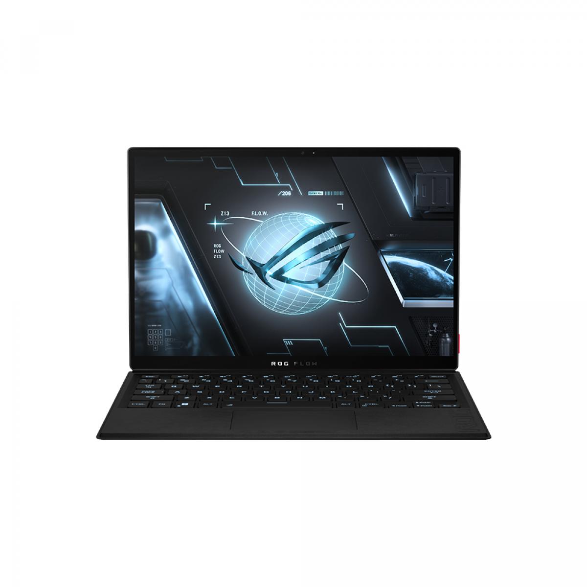 ASUS ROG Flow Z13 GZ301ZE-LD220W Intel® Core™ i9 i9-12900H Hybrid (2-in-1) 34 cm (13.4") Touchscreen WUXGA 16 GB LPDDR5-SDRAM 1 TB SSD NVIDIA GeForce RTX 3050 Ti Wi-Fi 6E (802.11ax) Windows 11 Home Black