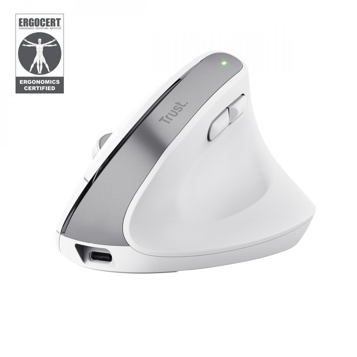 Trust Bayo+ mouse Office Right-hand RF Wireless + Bluetooth Optical 2400 DPI