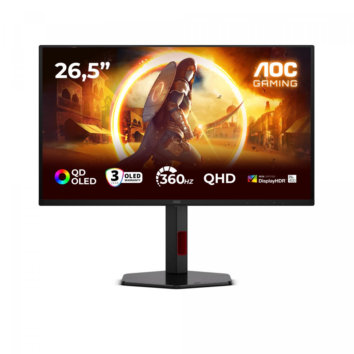 AOC 26.5 QD-OLED MONITOR Q27G4SDR       
