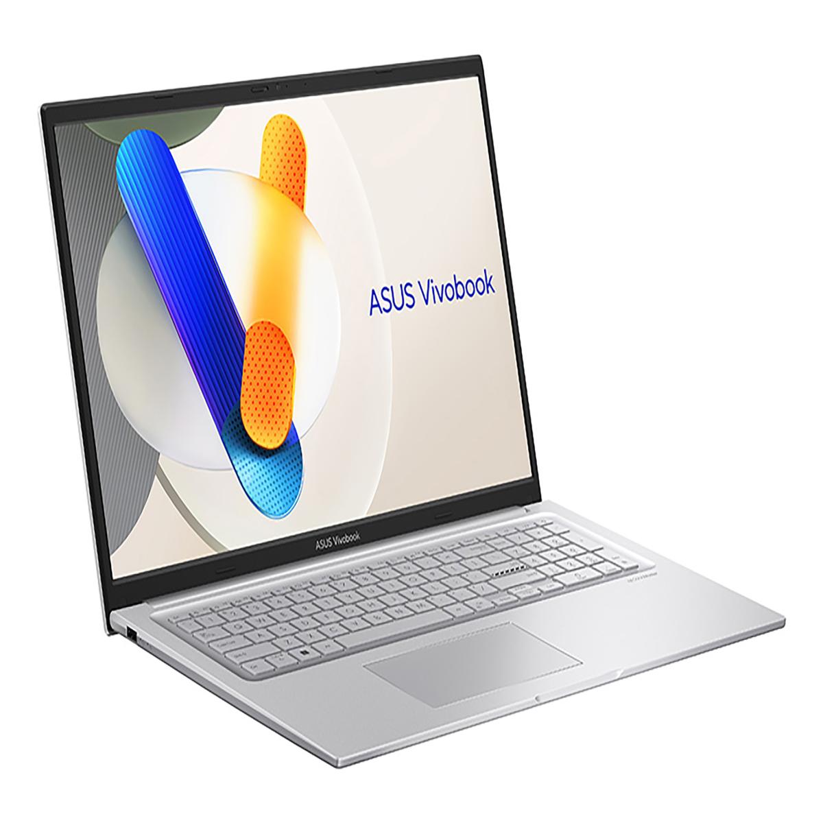 ASUS Vivobook 17 X1704VA-AU674W Intel® Core™ i3 i3-1315U Laptop 43.9 cm (17.3") Full HD 8 GB DDR4-SDRAM 512 GB SSD Wi-Fi 6 (802.11ax) Windows 11 Home Silver