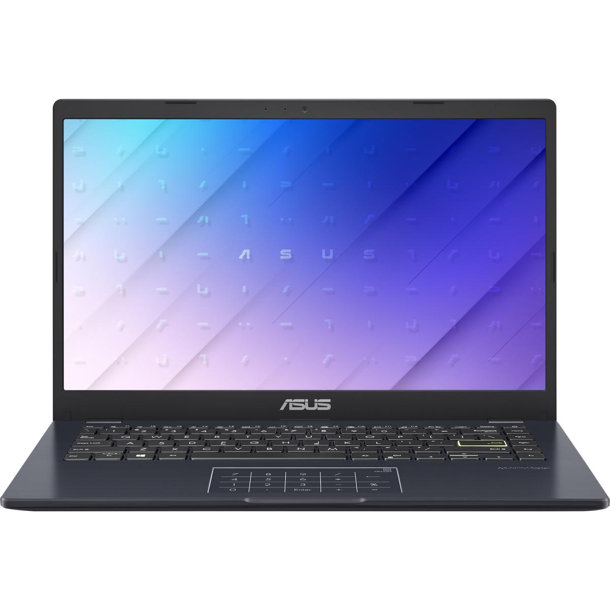 ASUS E410MA-BV1247WS Intel® Celeron® N N4020 Laptop 35.6 cm (14") HD 4 GB DDR4-SDRAM 64 GB eMMC Wi-Fi 5 (802.11ac) Windows 11 Home in S mode Black