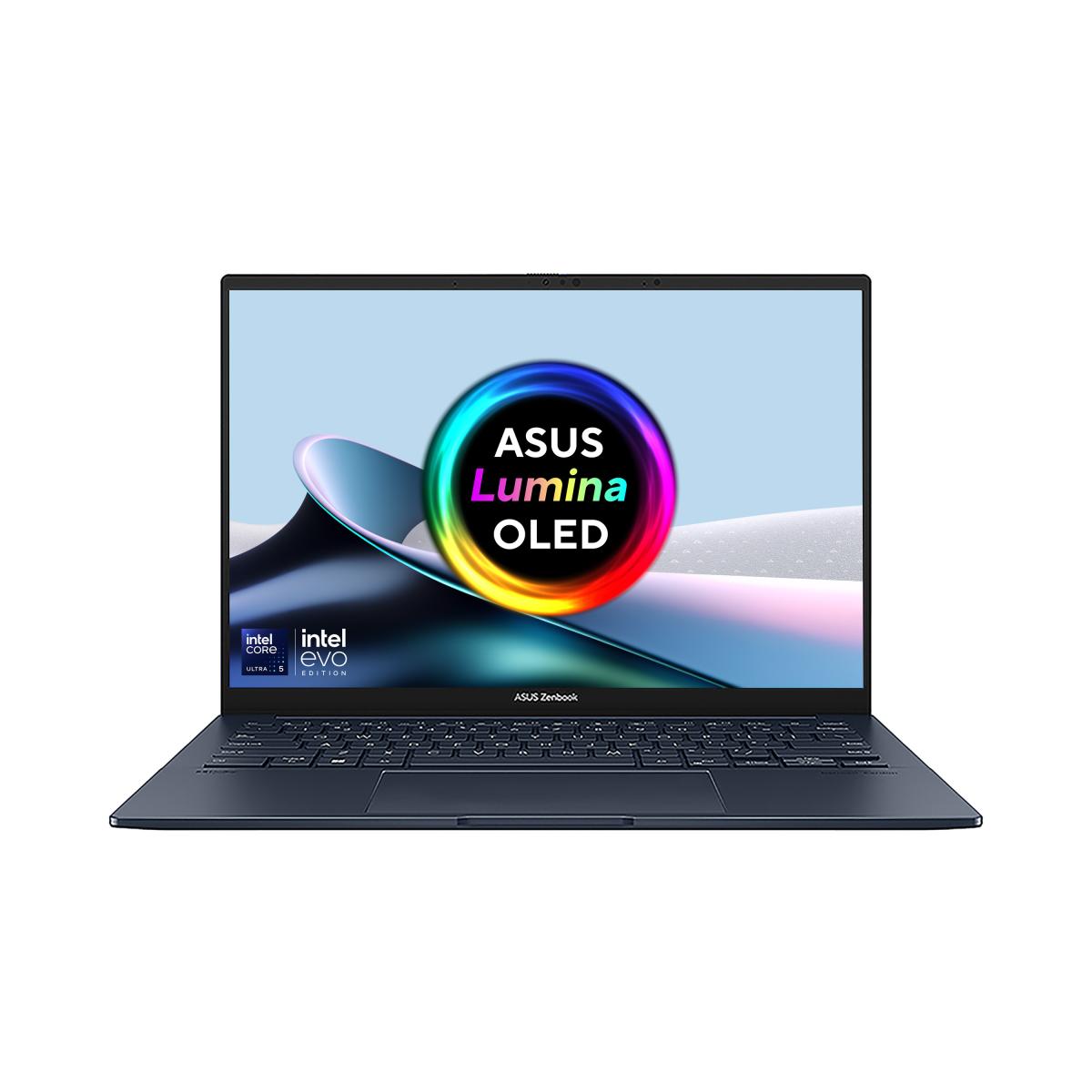 ASUS Zenbook 14 OLED UX3405CA-QL192W Intel Core Ultra 7 255H Laptop 35.6 cm (14") Touchscreen WUXGA 16 GB LPDDR5x-SDRAM 1 TB SSD Wi-Fi 7 (802.11be) Windows 11 Home Blue