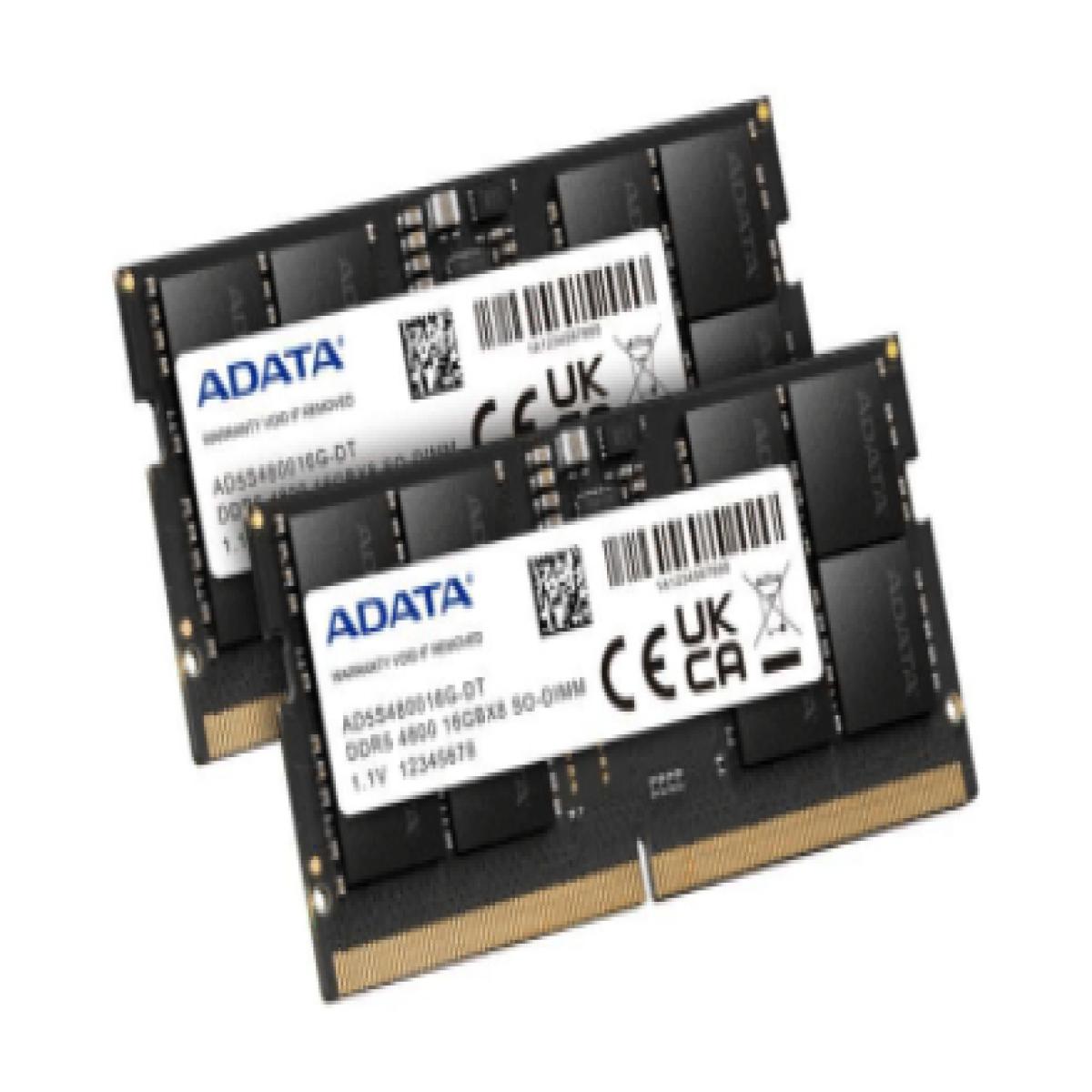 ADATA Premier memory module 32 GB 1 x 32 GB DDR5 262-pin SO-DIMM