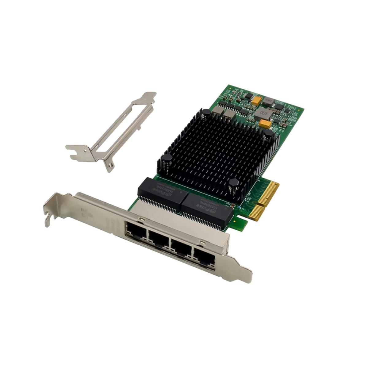 Origin Storage HPE 593722-B21 alternative Intel I350 NIC PCIe 2.1 x4 Quad Port 1GbE RJ45