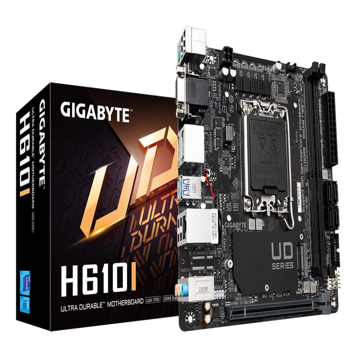 GIGABYTE H610I motherboard
