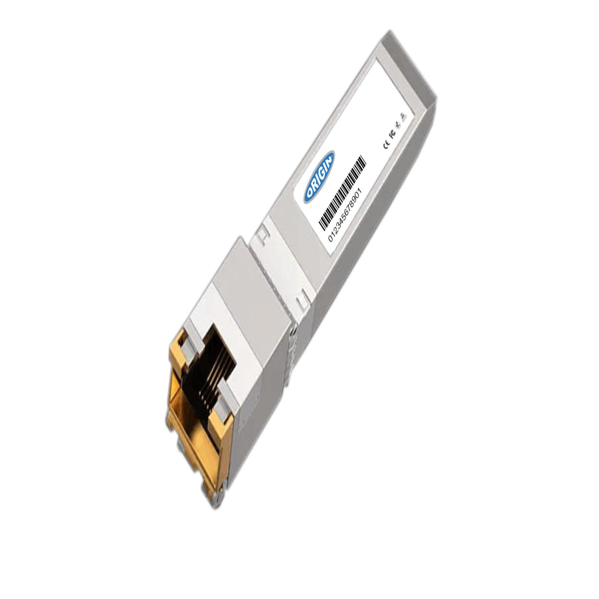 Origin Storage AXM765 Netgear Compatible Transceiver SFP+ 100/1000/10000Base-T (Copper RJ45 30m)