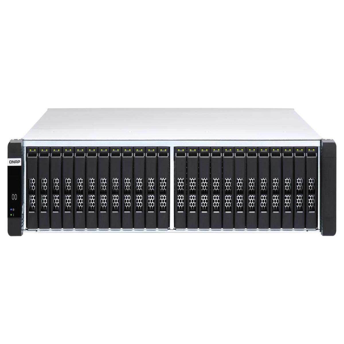 QNAP ES2486dc NAS Rack (2U) Intel® Xeon® D D-2142IT 96 GB DDR4 0 TB QNAP Enterprise System Black