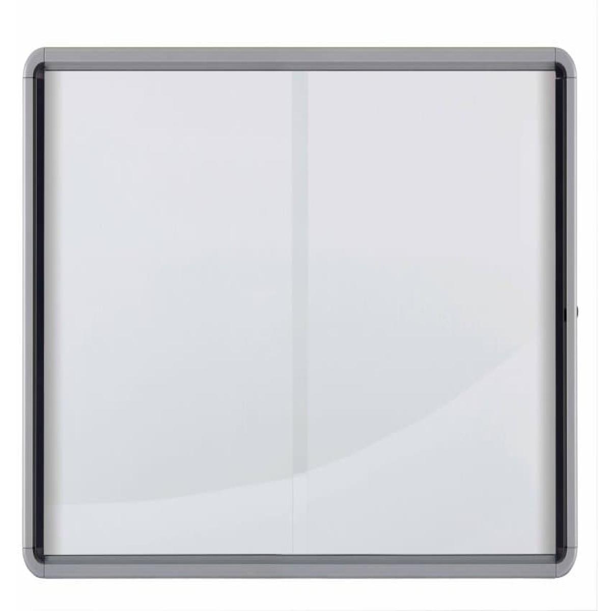 Nobo Premium Plus Magnetic Lockable Notice Board Sliding Door 18xA4
