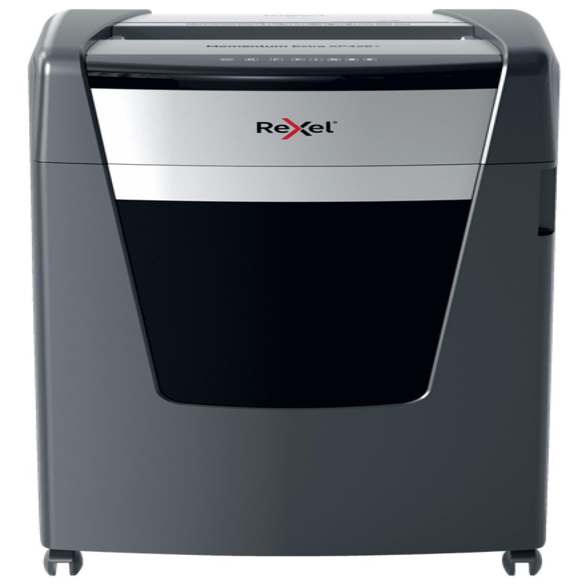 Rexel Momentum Extra XP422+ Jam Free Cross Cut Paper Shredder P4