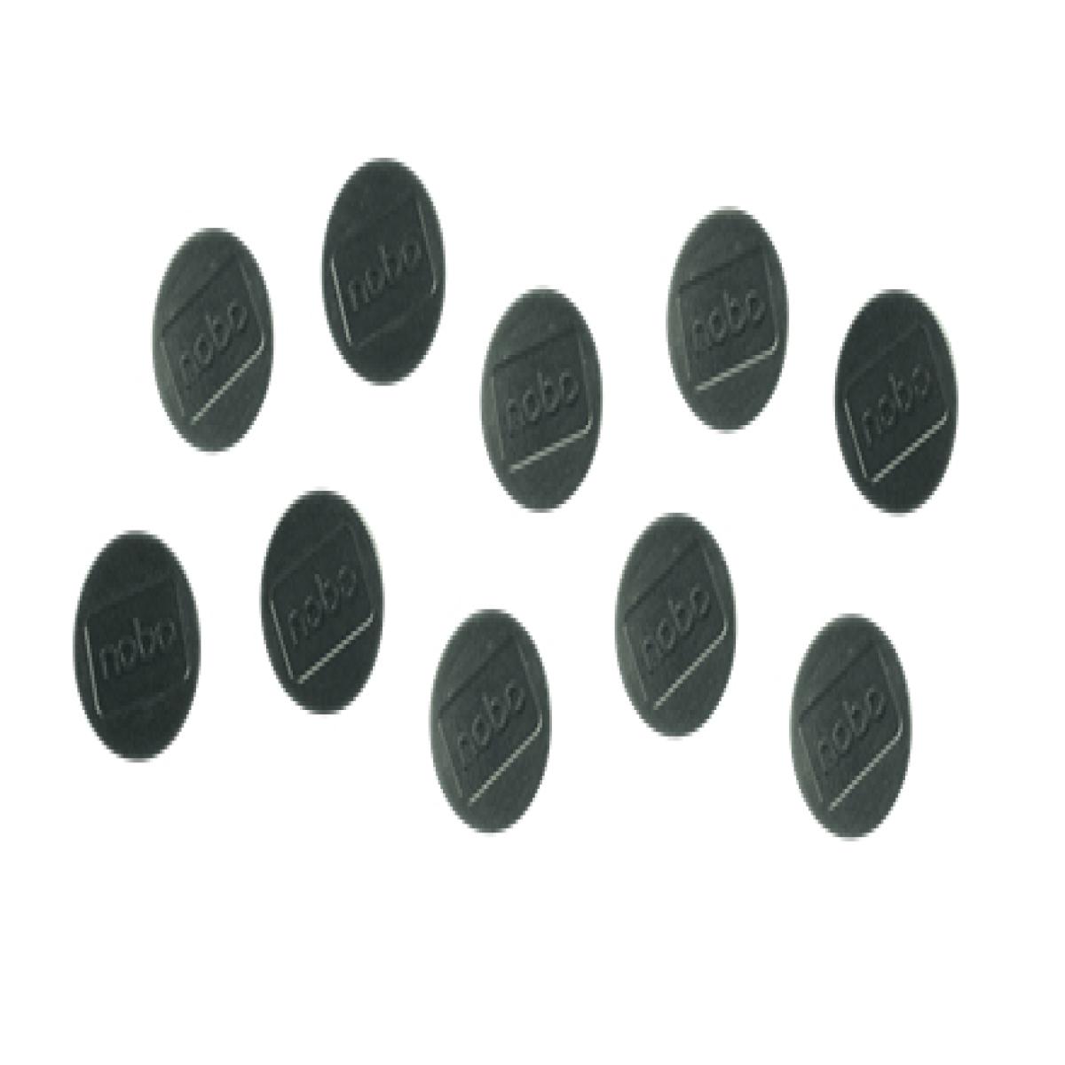 Nobo Magnetic Whiteboard Magnets 10 pack 38mm Coloured Magnets