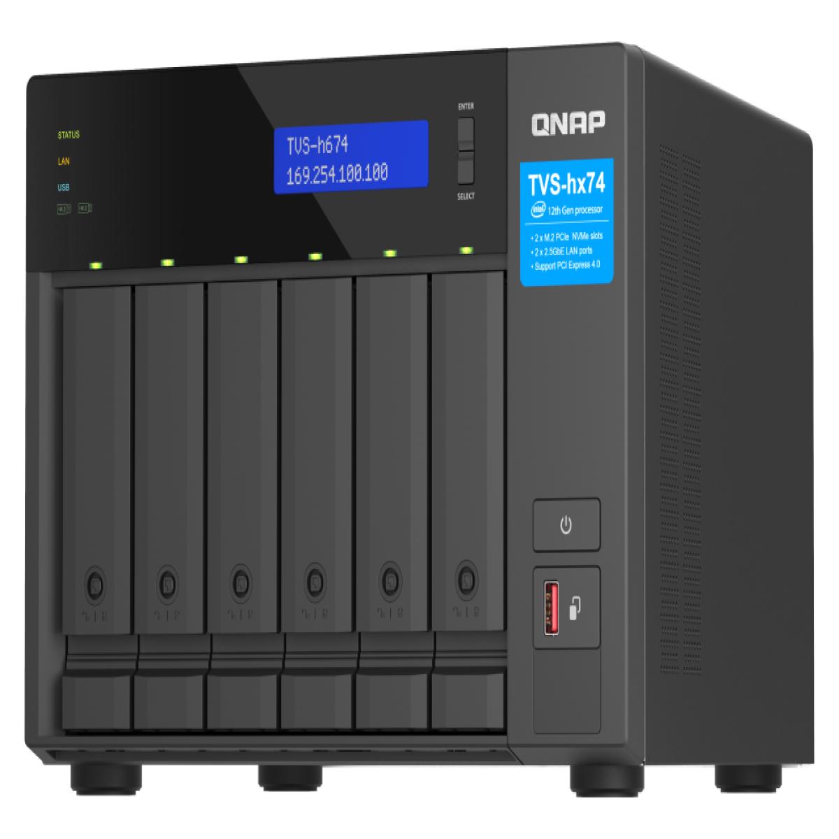 QNAP TVS-h674-i5-16G/24TB IW