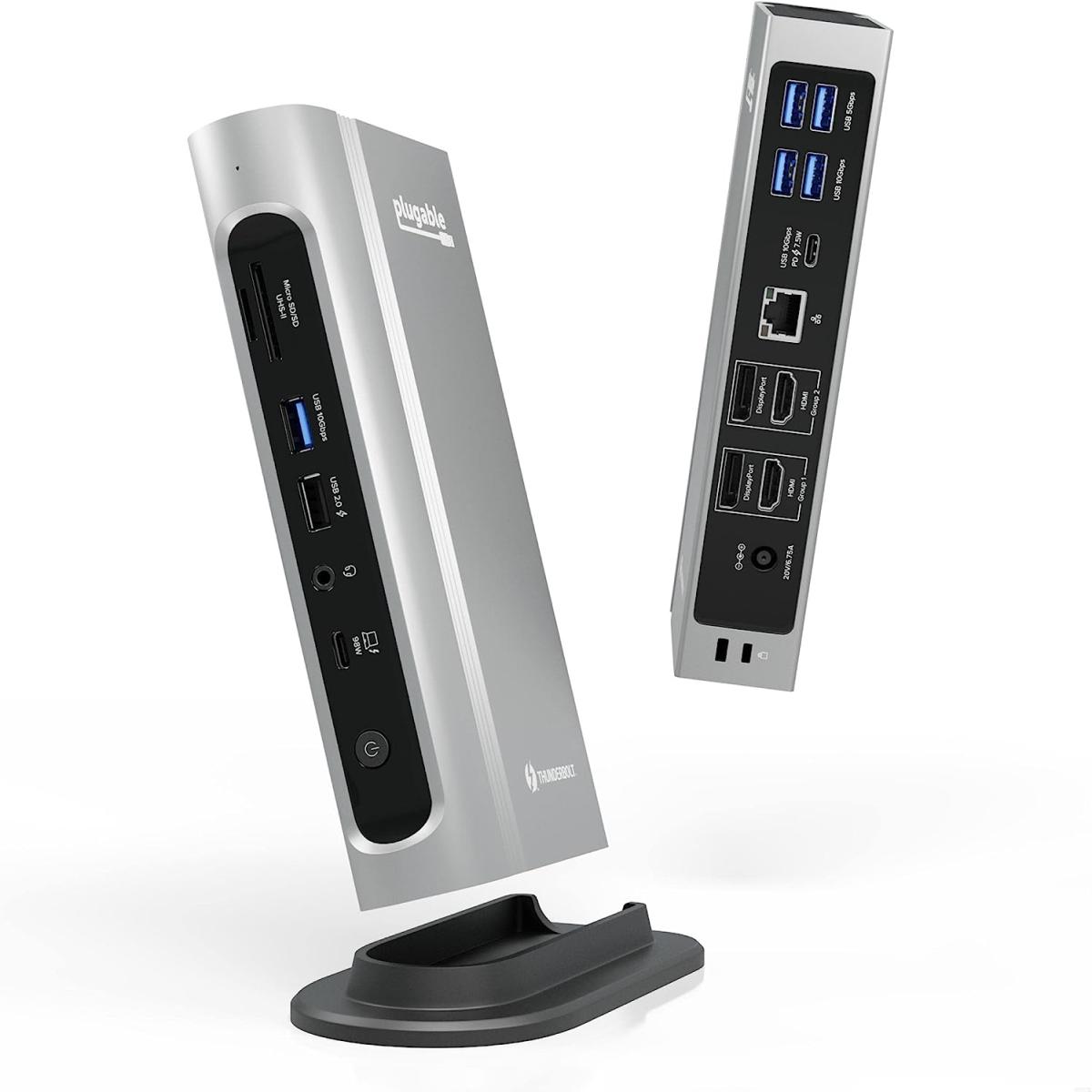 Plugable 100W TBT4 Quad Docking Station