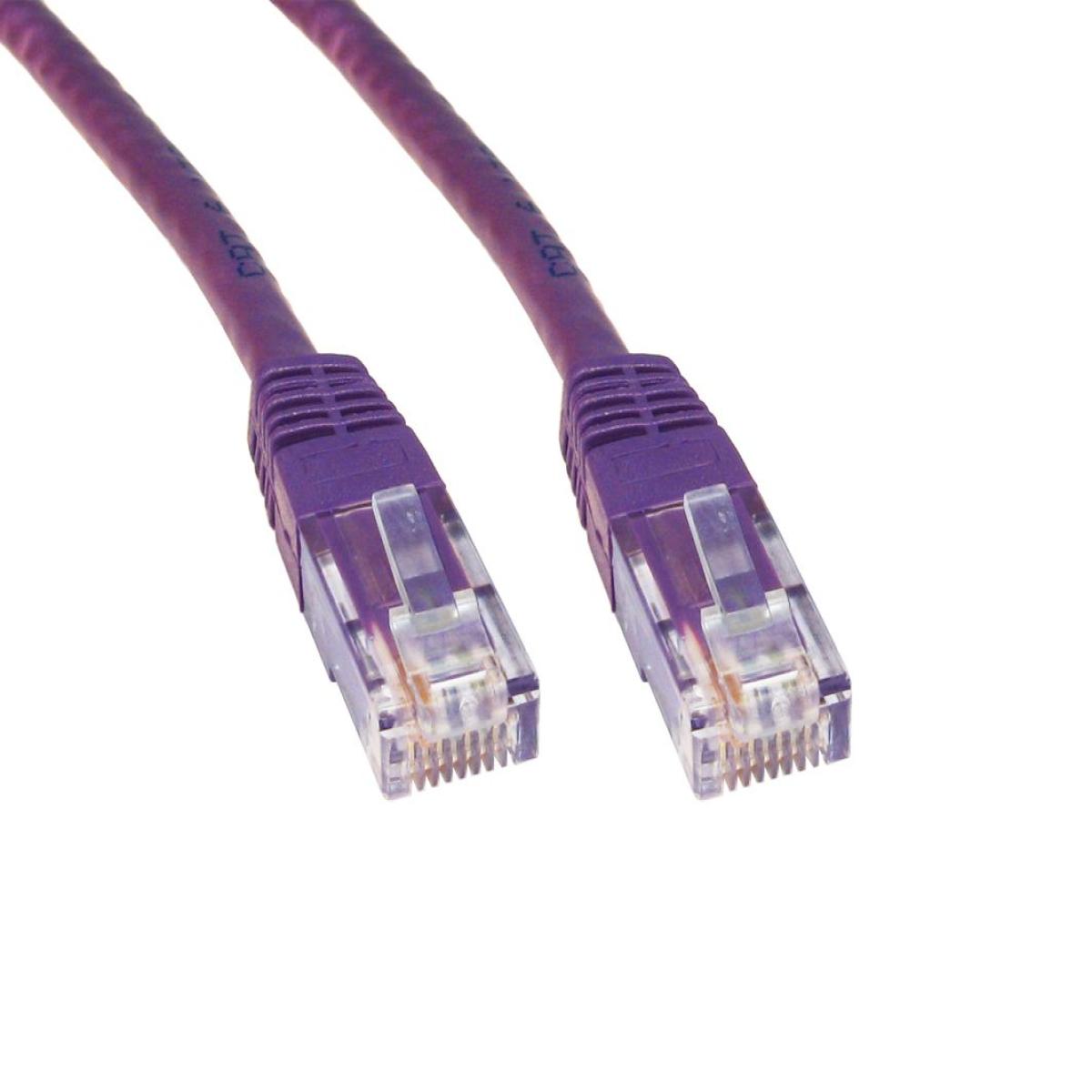 CDL 0.5m Cat6 Patch Cable - Violet
