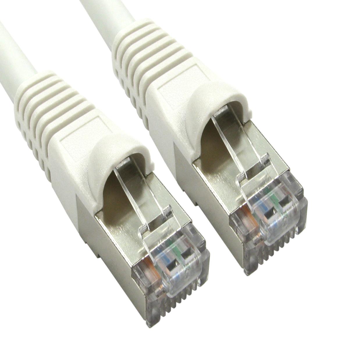 CDL 0.25m Cat6A Patch Cable -White