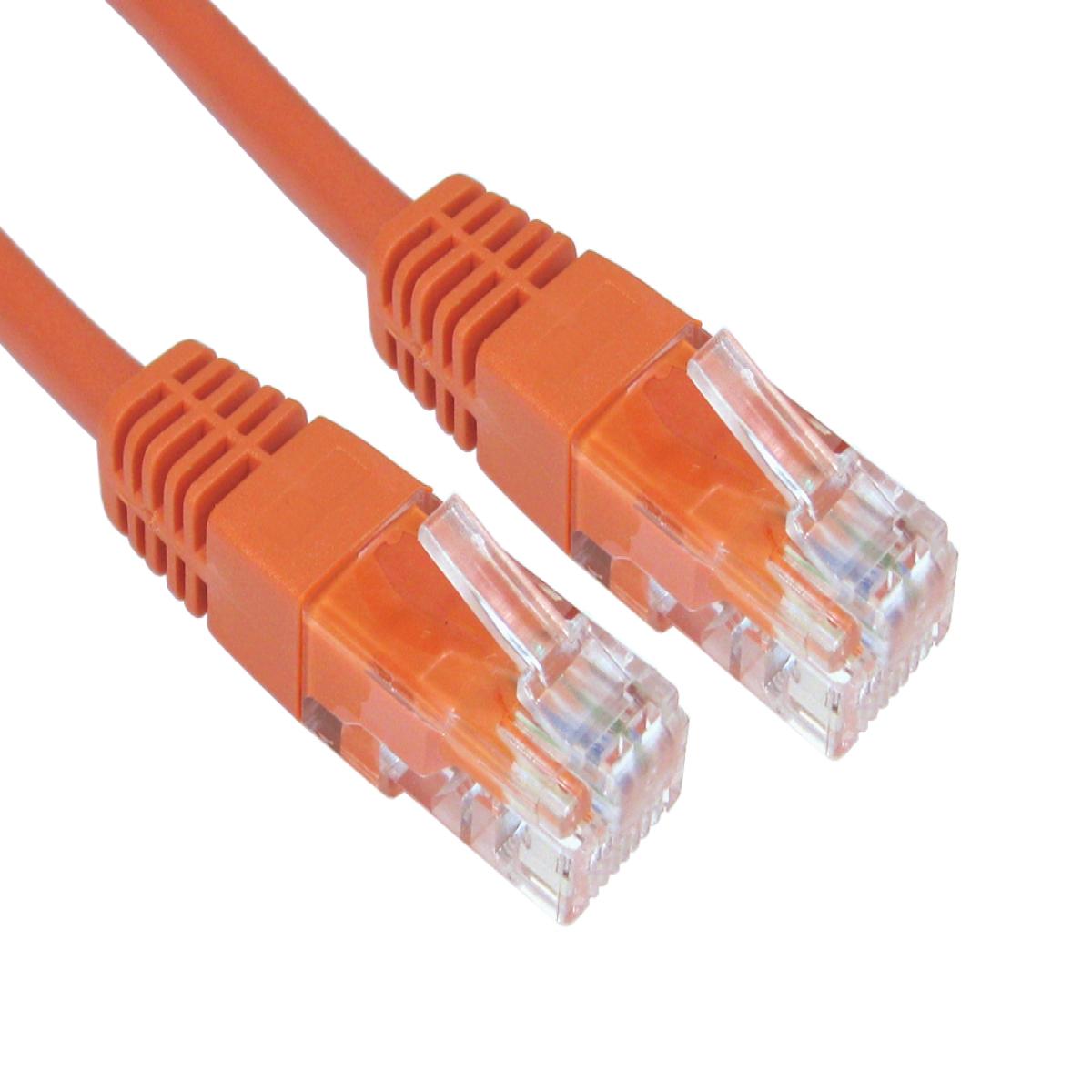 CDL 1m Cat5e Cbl - Orange 26AWG