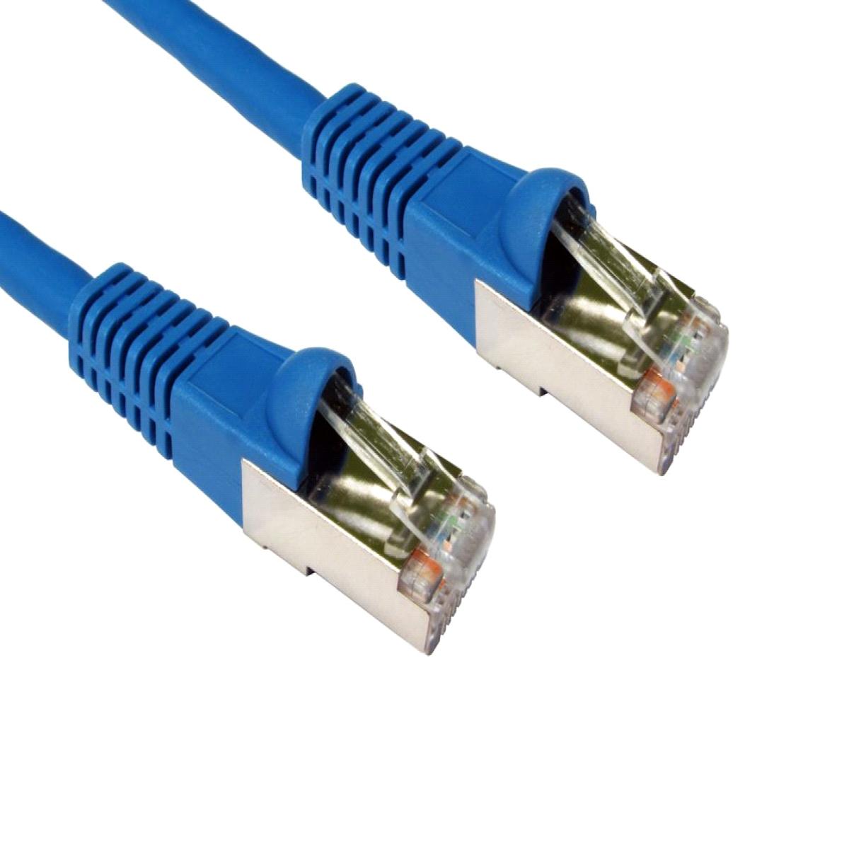 CDL 1m Cat6A Patch Cable - Blue