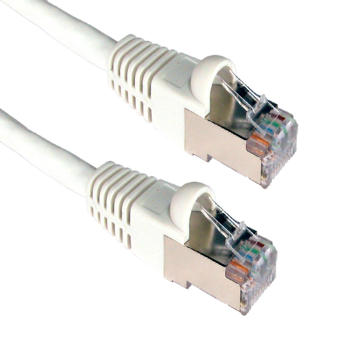 CDL 1m Cat6A Patch Cable - White