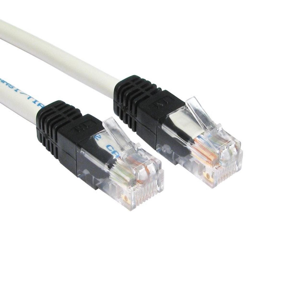 CDL 2m Grey Cat5e Crossover Patch