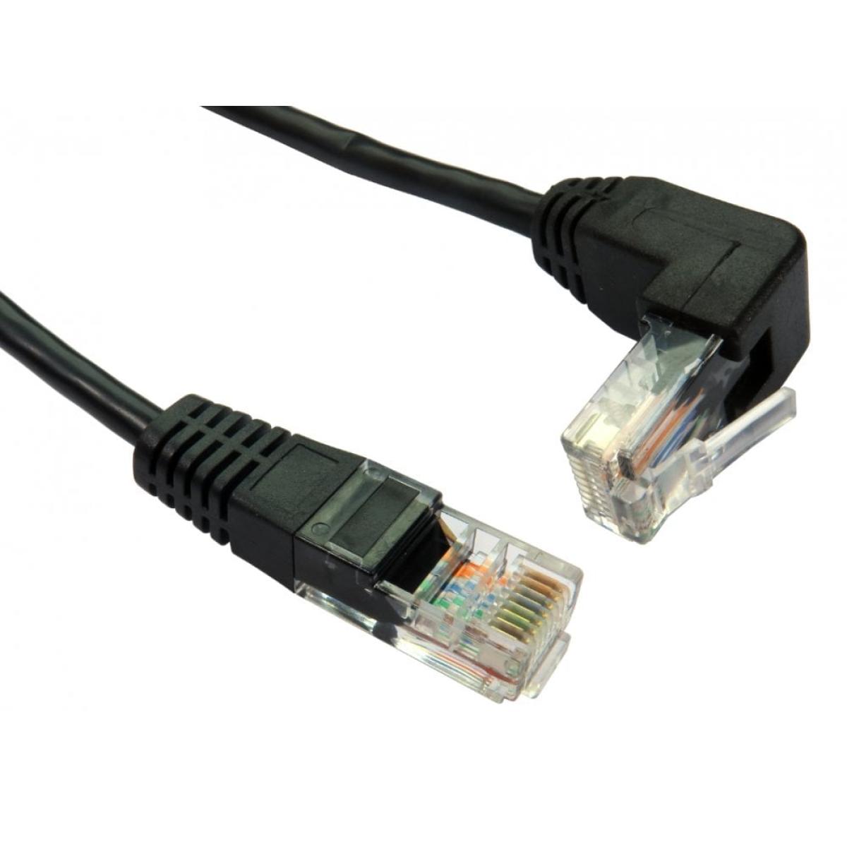 CDL 3m Cat5e UTP - R/A UP 20mm