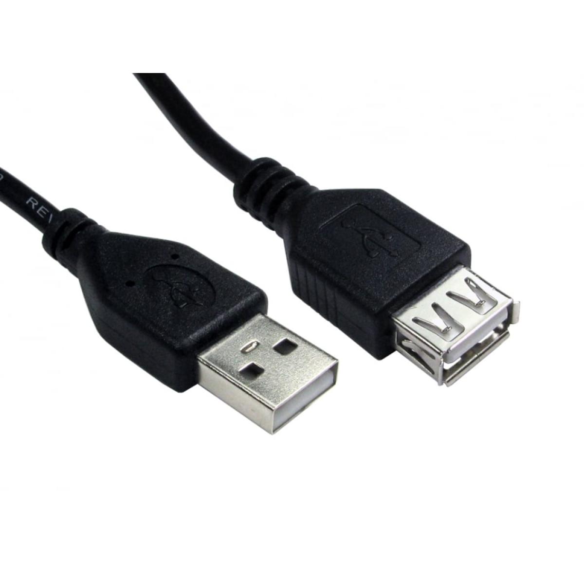 CDL 2MTR USB 2.0 A FEMALE -  A M