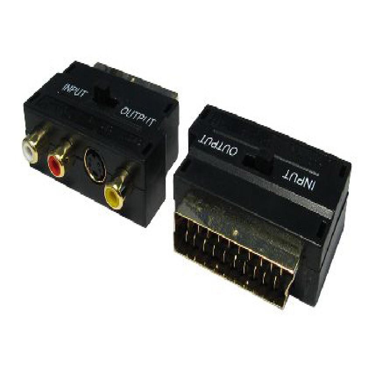 CDL Swit SCART -SVHS & 3 x RCA