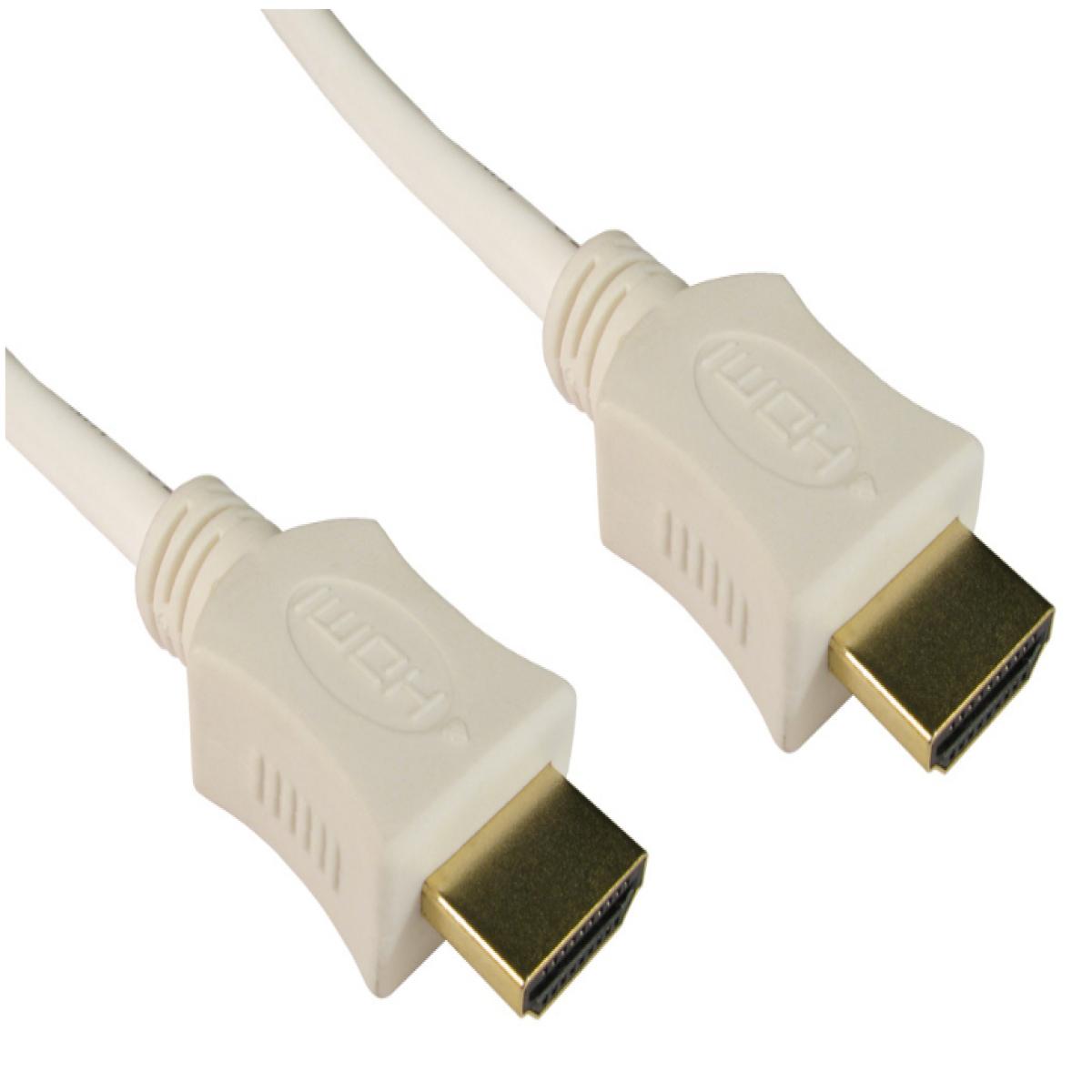 CDL 1m High Speed HDMI - White