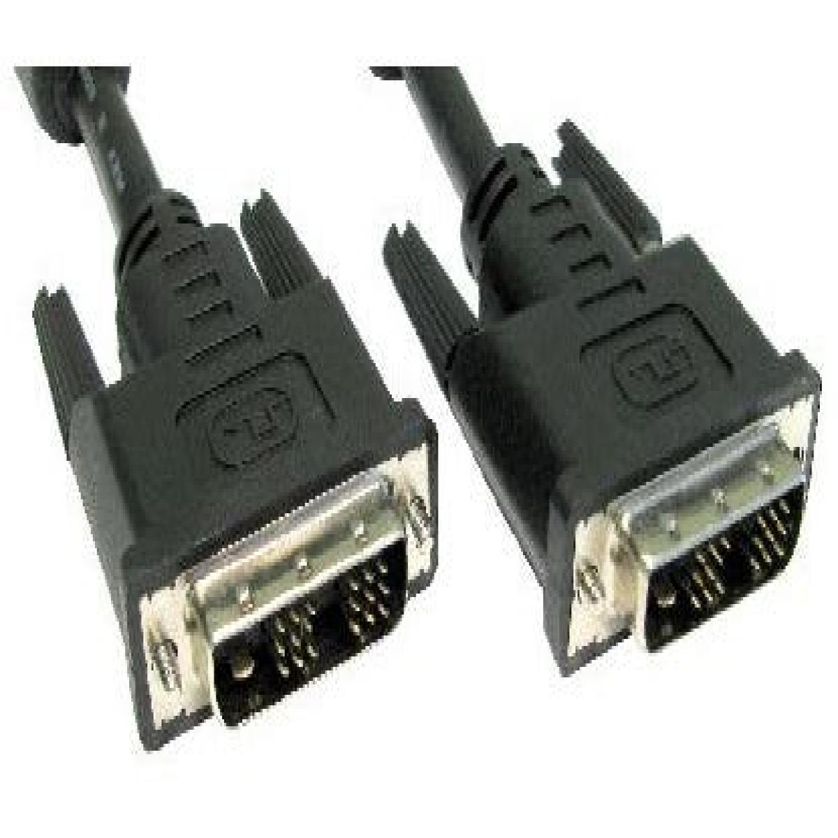 CDL 2m DVI-D Single Link Cable Blk