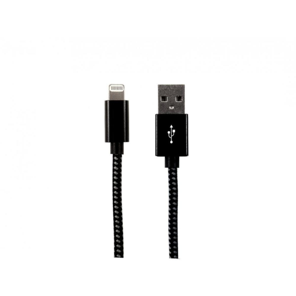 CDL 1M Black USB2.0 A - Lightning