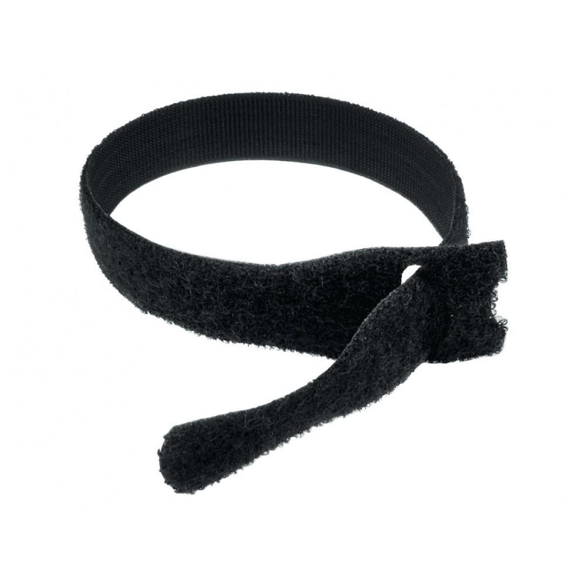 CDL 200mmx12mm Velc Ties Blk 25pk