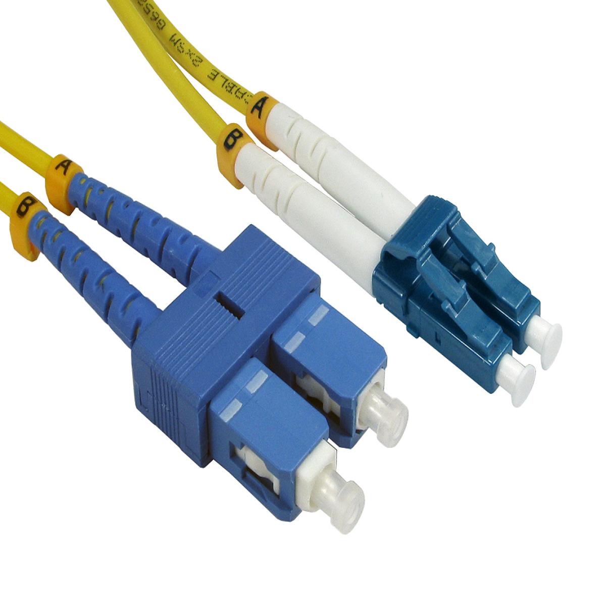 CDL 3MTR LC-SC SM 9/125 - YELLOW