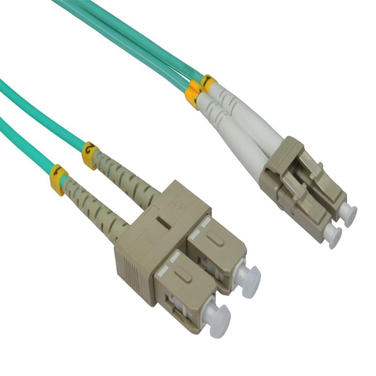 CDL 1m OM3 Fibre Optic Cable LC-SC