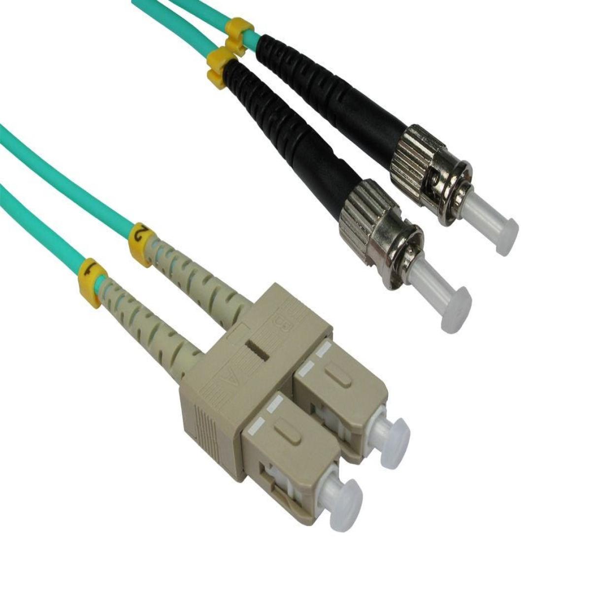 CDL 2MTR ST-SC 50/125 OM3  AQUA