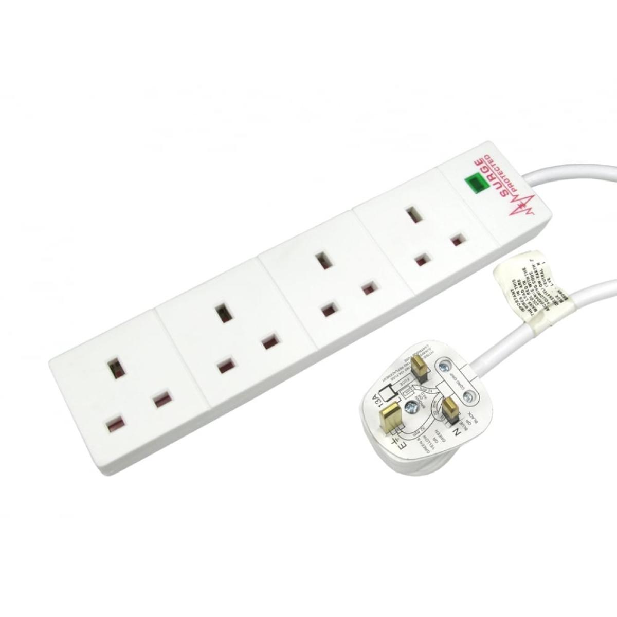 CDL 4 WAY 2MTR SURGE EXTENSION