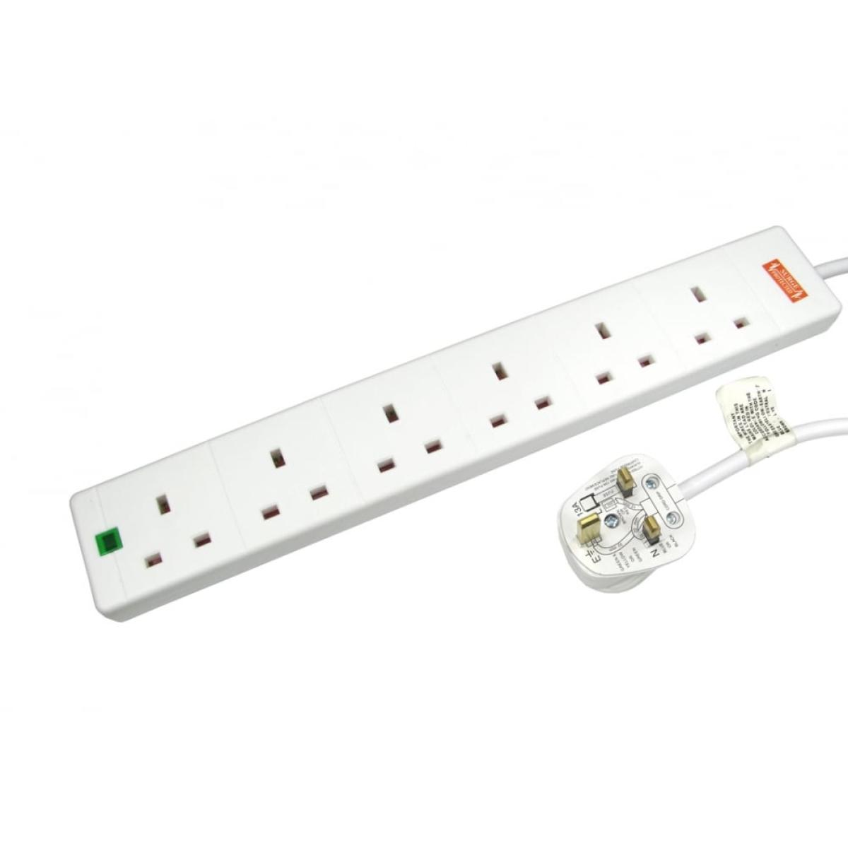 CDL 6 WAY 2MTR EXTENSION