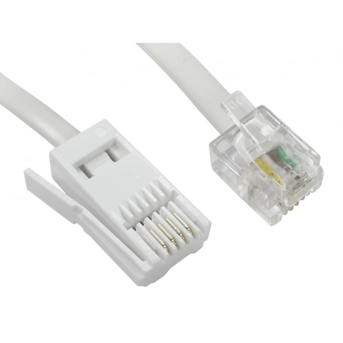 CDL 10m Crossover RJ11 (M)-BT (M)