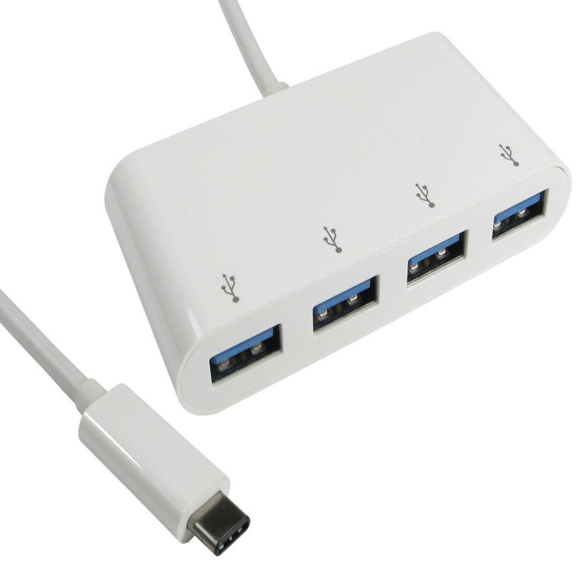 CDL 15CM USB TYPE C-4XUSB A ADAP