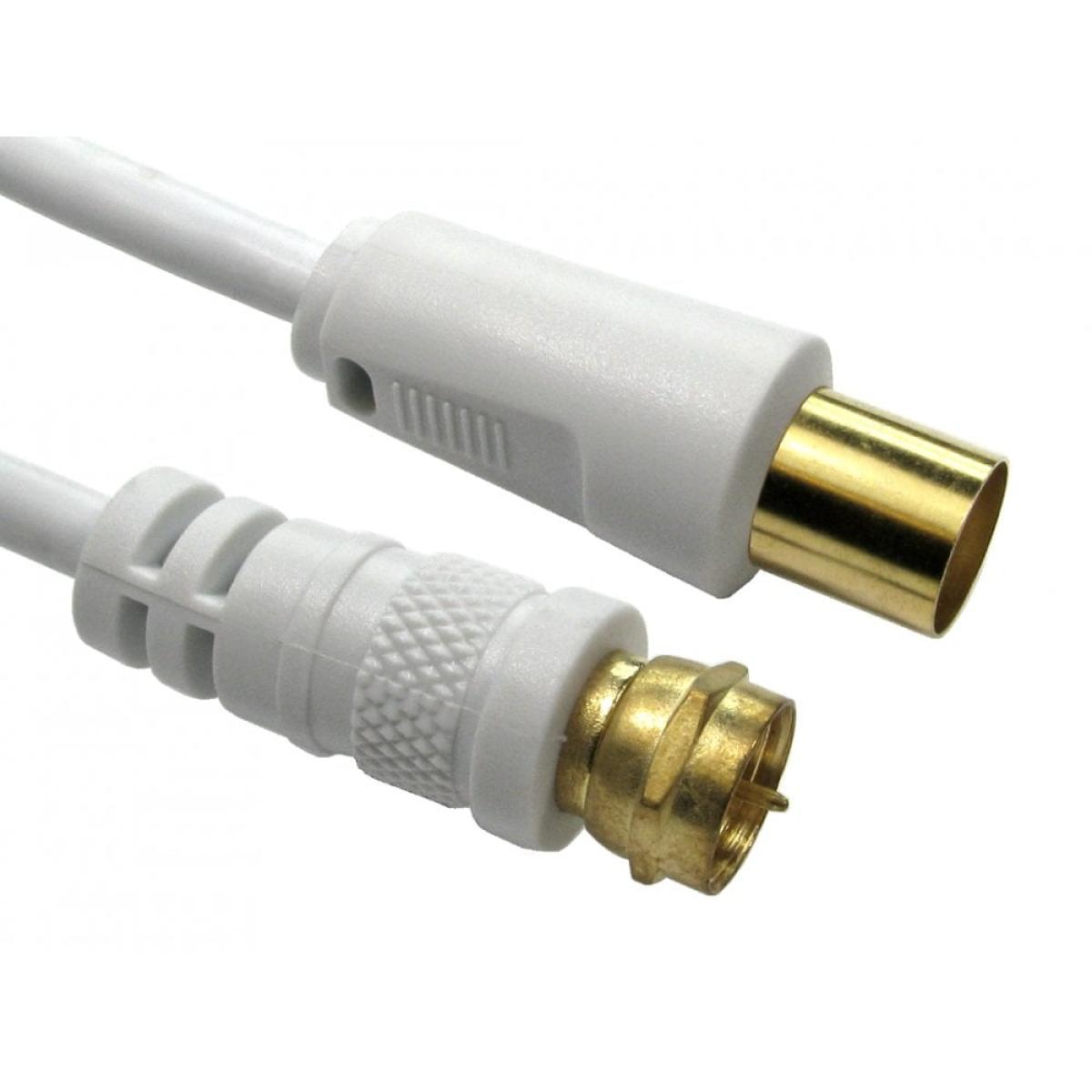CDL 3mtr TV to F Connector Cable