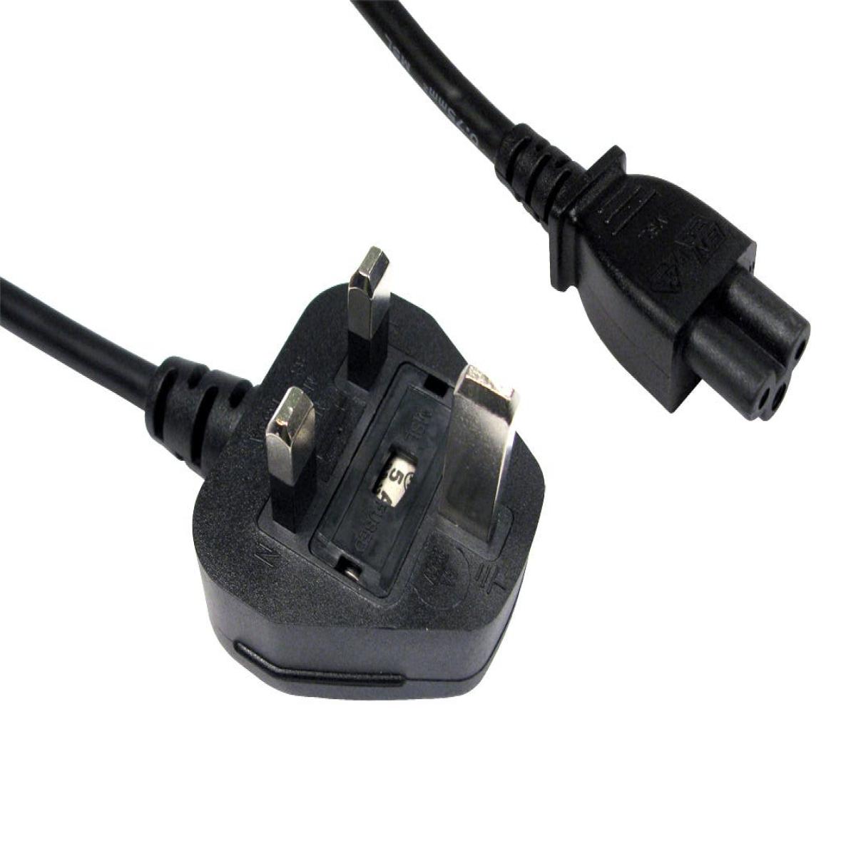 CDL 5m UK Plug to C5  - Black