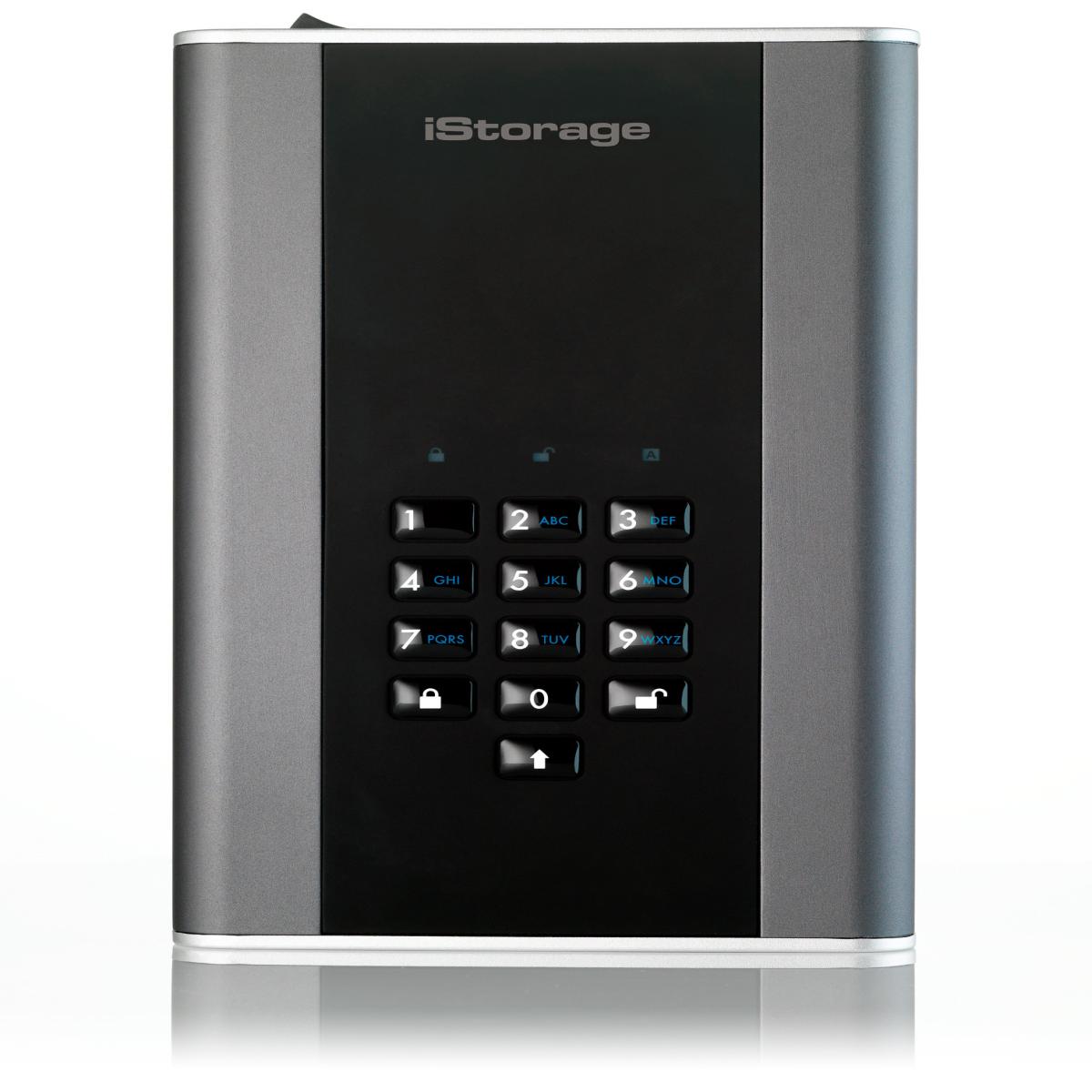 iStorage diskAshur DT² HDD 24TB | Secure Portable Desktop Drive |FIPS 140-2 Level 3 certified | AES-XTS 256-bit Hardware Encryption | Common Criteria EAL5+ (Hardware Certified) | PIN protected | OS & Platform Independent |GDPR, TAA Compliant|Brute force 