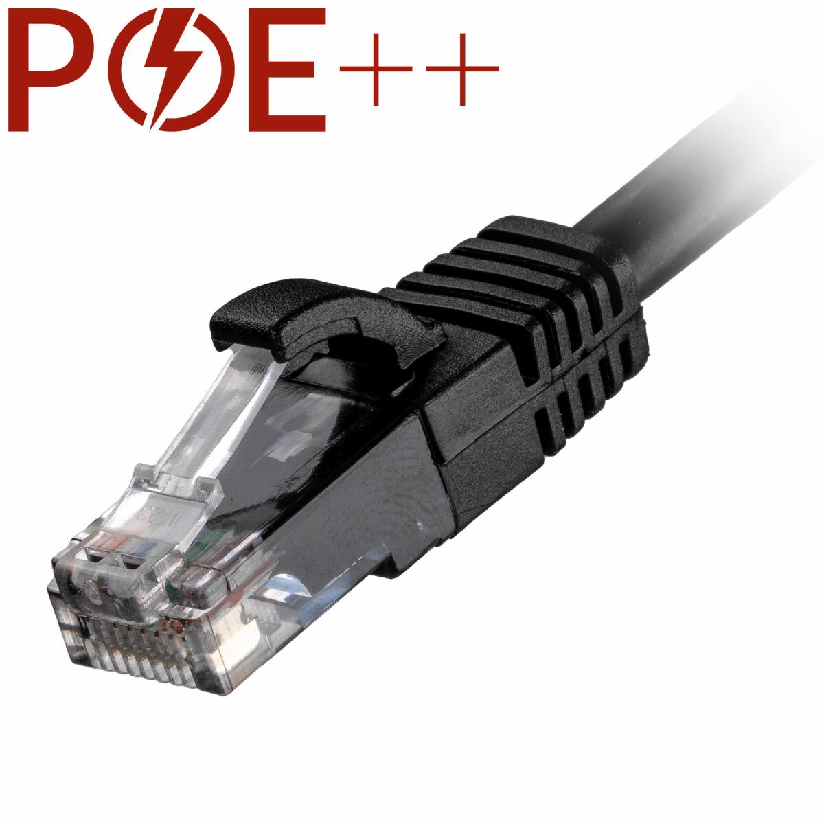 CNL 0.3M C6 Bk UTP Ls 24AWG SB