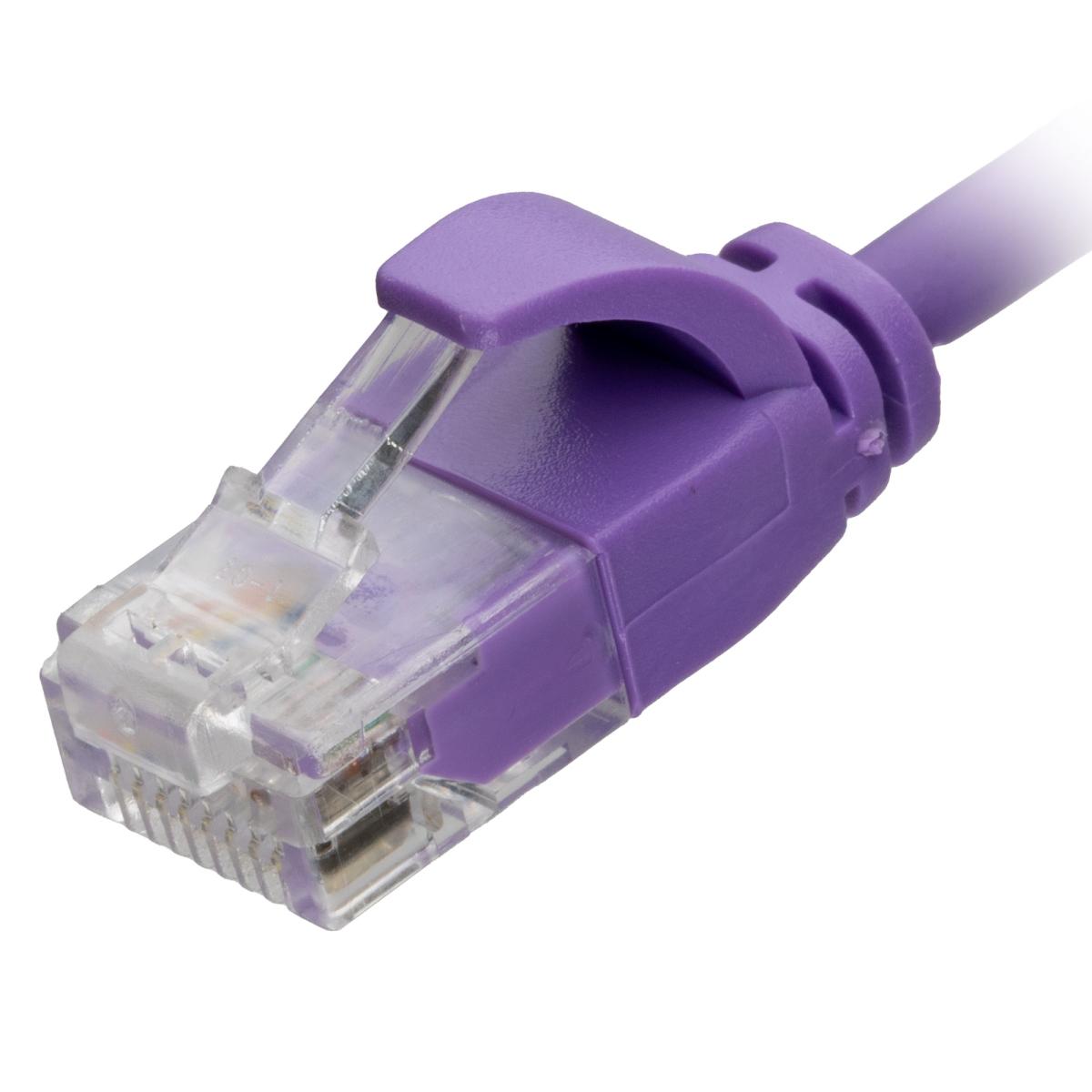 CNL 0.5M C6 Vi UTP Ls 30AWG Slim SB
