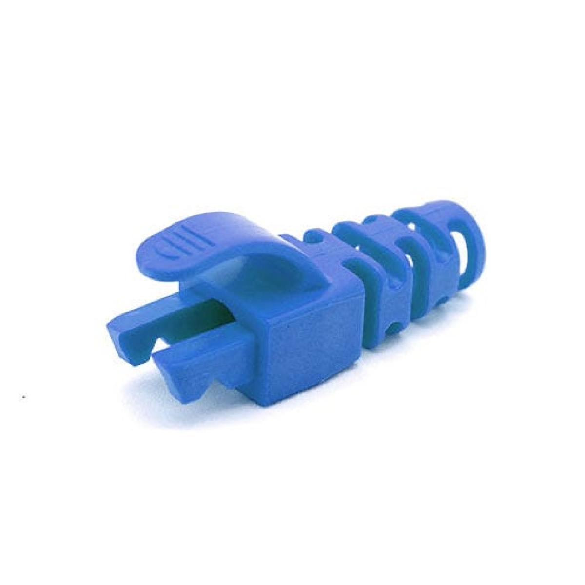 50PK RJ45 C6 Snag SR Blade Boot Bl 6.5MM